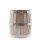 Fasstisch Hocker Holz Alabasia Metall H: 38 cm klein Rustikal