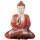 Buddha Figur Suarholz 30 cm Vitarka Mudra Handgeschnitzt