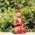 Buddha Figur Suarholz 30 cm Vitarka Mudra Handgeschnitzt