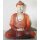 Buddha Statue Suarholz 30 cm Dhyana Mudra Handarbeit