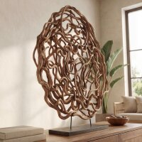 Dekostatue Teak Wurzelholz Handarbeit Unikat Java