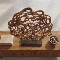 Dekostatue Teak Wurzelholz Handarbeit Unikat Java