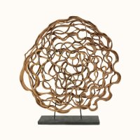 Dekostatue Teak Wurzelholz Handarbeit Unikat Java