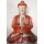 Figur Suarholz 60 cm hoch Buddha Anjali Mudra Handarbeit