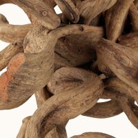 Hängedeko Teak Wurzelholz B: 40 cm Handarbeit Unikat