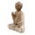 Figur Buddha 30 cm Vitarka Mudra Suarholz Handarbeit Deko