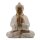 Statue Figur Buddha Suarholz 30 cm Anjali Mudra Handarbeit