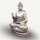 Statue Garten 200 cm XXL Faserzement Buddha Abhaya Mudra