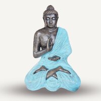 Gartenstatue groß Buddha 150 cm hoch Abhaya Mudra...