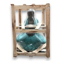 Gartenstatue Thai Buddha 96 cm hoch Faserzement Handarbeit