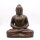 Gartenfigur Buddha 96 cm in Gold antik Faserzement Handarbeit