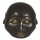 Statue Viergesichtiger Buddha 10 cm rund Messing Handarbeit