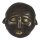 Statue Viergesichtiger Buddha 10 cm rund Messing Handarbeit