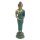 Statue Messing Buddha stehend 17 cm Handarbeit Unikat Deko