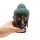 Deko Statue Buddha Kopf Messing massiv 14,5 cm hoch Feng Shui
