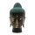 Statue Deko Buddha Kopf 8 cm Messing massiv Feng Shui