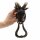 Türklopfer Messing Antik Ziegenkopf H: 19 cm Handarbeit