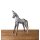 Dekofigur Pferd Albesia Holz H: 24 cm Handarbeit in Antik