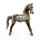 Figur Pferd ca. 32 cm hoch aus Albesia holz Handarbeit