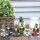 Figuren Buddha 6er Set H: 4 cm klein in Gold Bunt Handbemalt