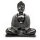 Statue Deko Buddha 7 cm klein Weiß aus Resin Handbemalt
