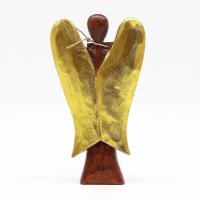 Hati-Hati Engel 20 cm Suarholz Handarbeit Deko Statue