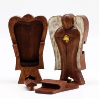 Dekostatue mit Fach Hati-Hati Engel 14 cm klein Handarbeit
