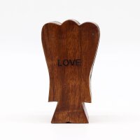 Dekostatue mit Fach Hati-Hati Engel 14 cm klein Handarbeit
