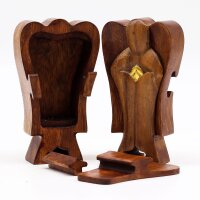 Dekostatue mit Geheimfach 14 cm Hati-Hati Engel Suarholz