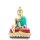 Statue Buddha Mudra 11,5cm Messing Howlit Handarbeit