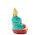 Dekofigur Amitabha Buddha Messing Howlit 9,5 cm Handarbeit