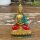 Statue Buddha klein7,5 cm aus Messing Howlit Handarbeit