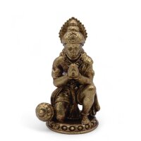 Dekofiguren Hindu Gott Hanuman 4 Stück Messing 3,6cm...