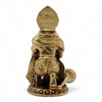 Dekofiguren Hindu Gott Hanuman 4 Stück Messing 3,6cm Handmade