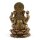 Statuen Set Ganesha 12 Stück Messing 3 cm Hindu Handarbeit
