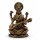 Figuren Set Sarasvati 4 Stück 4,9 cm Messing Handarbeit Deko