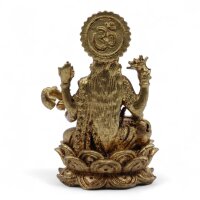 Statuen Set Sarasvati 6 Stück Messing 4 cm Hindu...