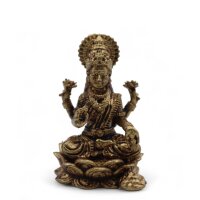 Statuen Set Lakshmi 12 Stück Messing massiv 3 cm...