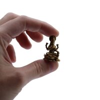 Statuen Set Lakshmi 12 Stück Messing massiv 3 cm Handarbeit