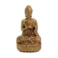 Statuen Set Buddha 4 Stück Vitarka Mudra Messing 4...