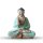 Deko Figur Buddha 30 cm Suarholz bemalt Vitarka Mudra