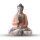 Deko Figur Buddha 40 cm Suarholz bemalt Vitarka Mudra
