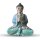 Statue Suarholz 40 cm hoch Buddha Anjali Mudra Handarbeit