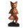 Statue Yoga Katze 31 cm hoch Suarholz massiv Handarbeit Deko