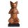 Figur Katze Yoga 31 cm Suarholz massiv Handarbeit Geschenk