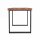 Couchtisch Upcycling Teak 120 cm Kufengestell Industrial