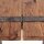 Stehtisch Teak 150 x 40 x 110 cm Kufengestell Upcycling