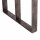Stehtisch Teak 150 x 40 x 110 cm Kufengestell Upcycling