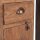 Schrank Teakholz recycelt 70 x 30 x 35 cm Fach Schublade