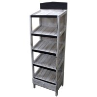 Regal Weiß 180 x 56 x 40 cm Albesia 5 Böden...